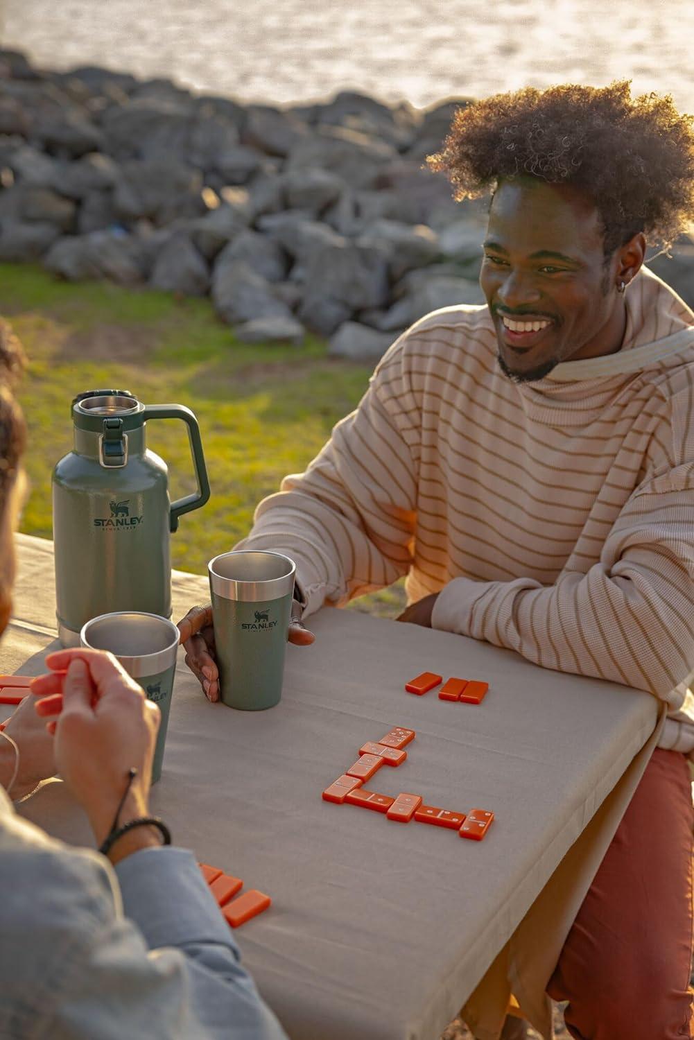 imageSTANLEY Adventure Stacking Beer PintHammertone Green