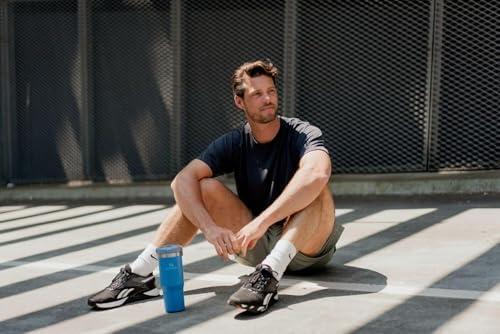 imageSTANLEY IceFlow 20 Flip Straw Tumbler with Handle 30 oz Twist On Lid and Flip Up Straw Leak Resistant Water Bottle Insulated Stainless Steel BPAFree HydrangeaAzure