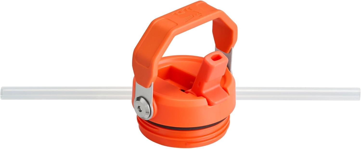 imageSTANLEY IceFlow Flip Straw 20 Water Bottle 24 OZ BuiltIn Straw with Larger Opening Lightweight ampamp LeakResistant Insulated Stainless Steel BPAFree Black 20Tigerlily Plum