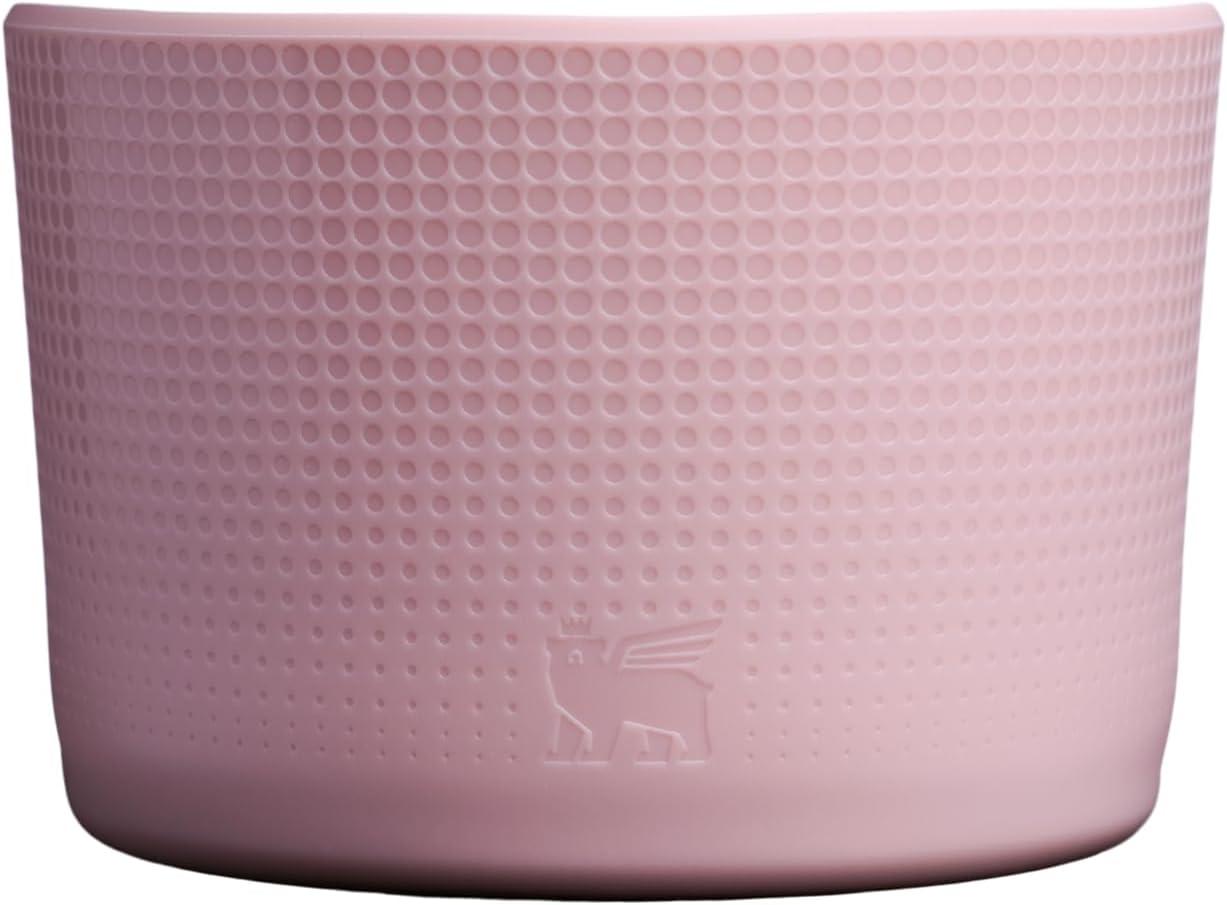 imageSTANLEY Quencher Boot and Straw Cover Cap AntiSlip Silicone Protector for Tumbler with Handle Accessory Set for Stainless Steel Drinking Cup BPAFreePink Dusk