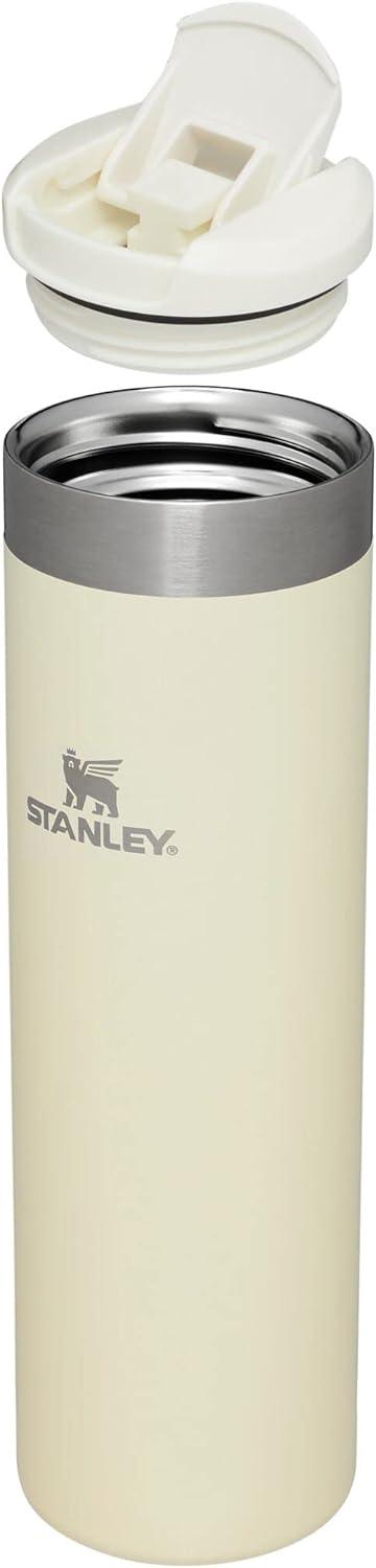 imageStanley AeroLight Transit Bottle 20 oz Locking Drink Through Lid Leak Resistant Water Bottle or Coffee Travel Mug Lightweight Insulated Stainless Steel BPAFree Rose QuartzCream Glimmer