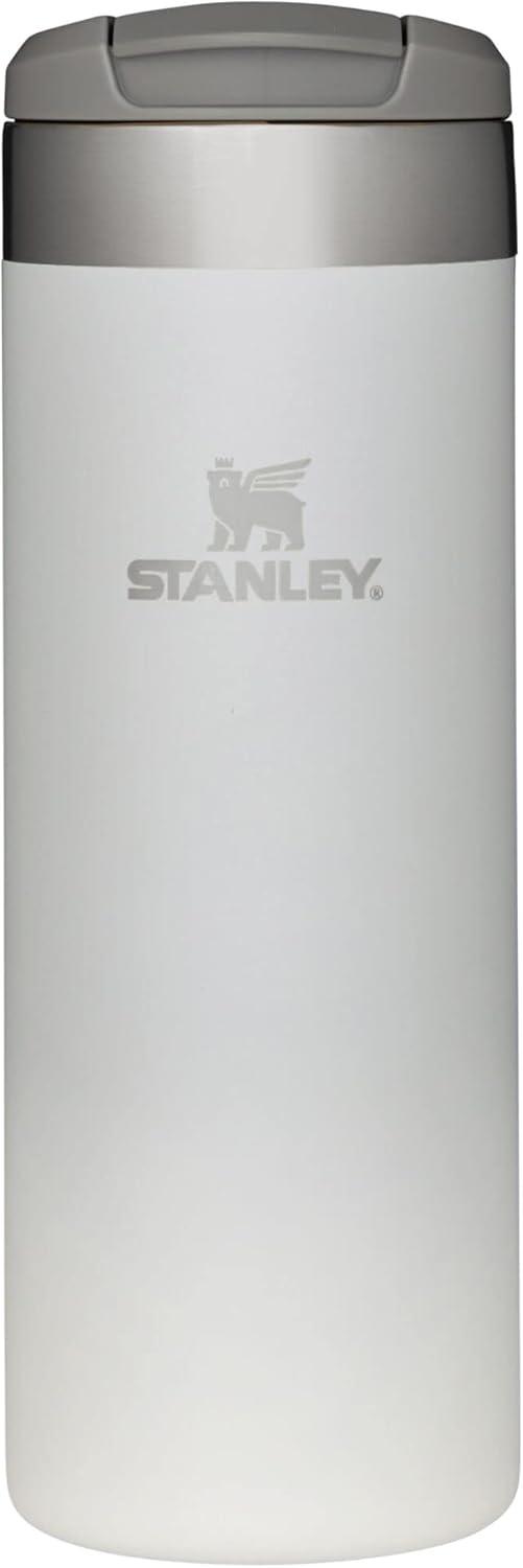 imageStanley AeroLight Transit Bottle 20 oz Locking Drink Through Lid Leak Resistant Water Bottle or Coffee Travel Mug Lightweight Insulated Stainless Steel BPAFree Rose QuartzCloud