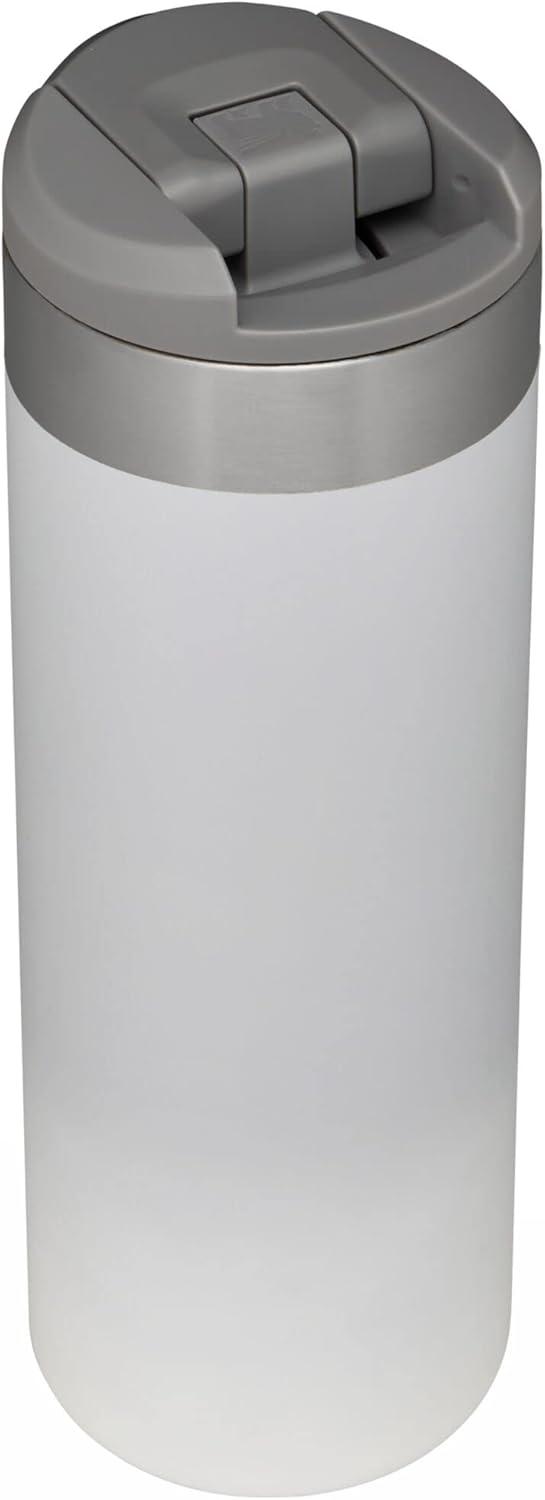 imageStanley AeroLight Transit Bottle 20 oz Locking Drink Through Lid Leak Resistant Water Bottle or Coffee Travel Mug Lightweight Insulated Stainless Steel BPAFree Rose QuartzCloud