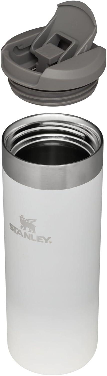 imageStanley AeroLight Transit Bottle 20 oz Locking Drink Through Lid Leak Resistant Water Bottle or Coffee Travel Mug Lightweight Insulated Stainless Steel BPAFree Rose QuartzCloud