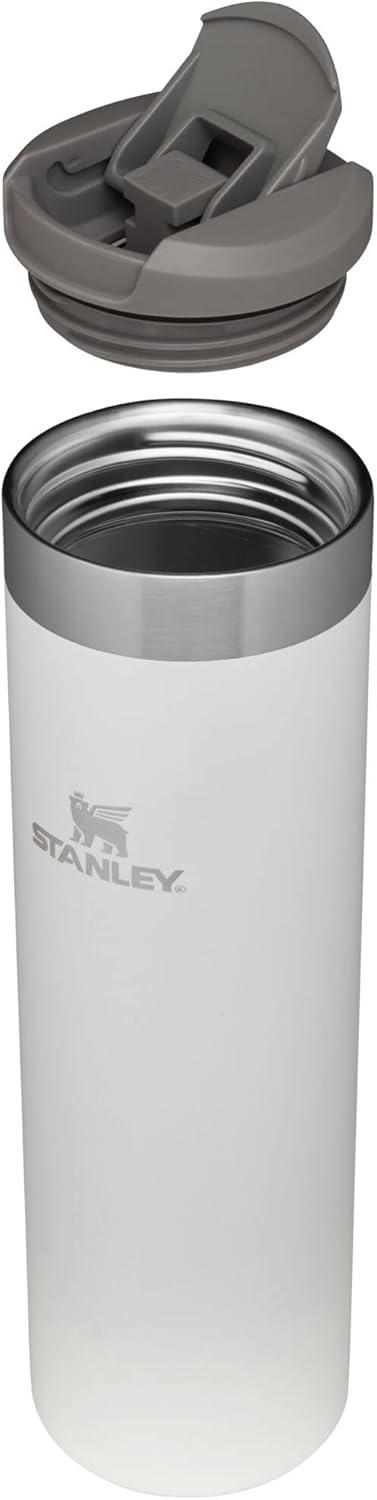 imageStanley AeroLight Transit Bottle 20 oz Locking Drink Through Lid Leak Resistant Water Bottle or Coffee Travel Mug Lightweight Insulated Stainless Steel BPAFree Rose QuartzCloud