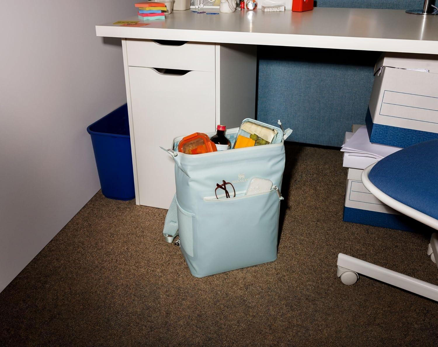 imageStanley All Day Madeleine Backpack Soft Cooler 20 Can Cooler with Handle and Shoulder Straps Insulated Travel Bag with Zipper BPAFreeFuchsia