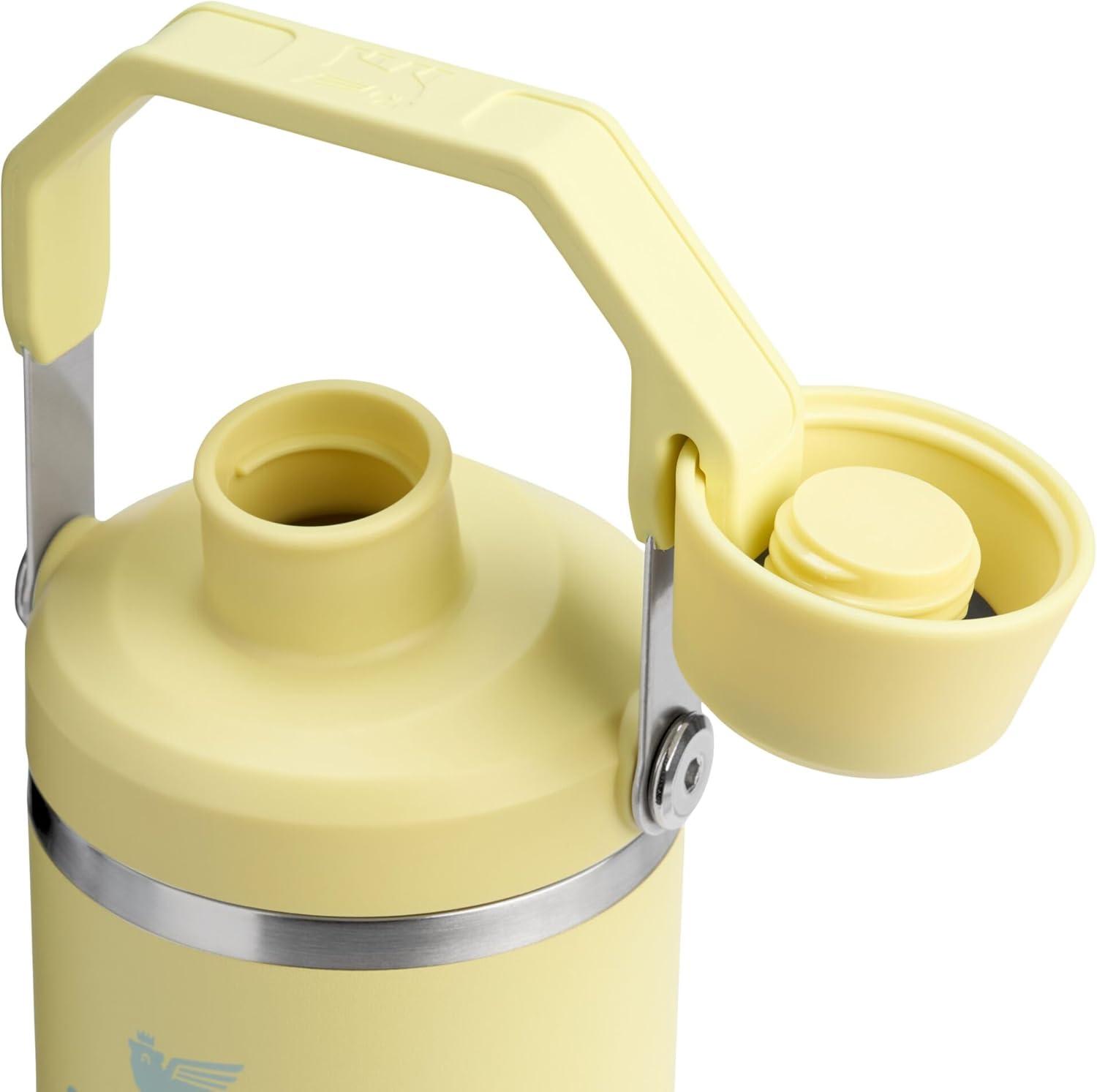 imageStanley IceFlow 20 Fast Flow Tumbler with Handle 40 oz Twist On Angled Spout Lid Leakproof Water Bottle Insulated Stainless Steel BPAFree Black 20Pomelo