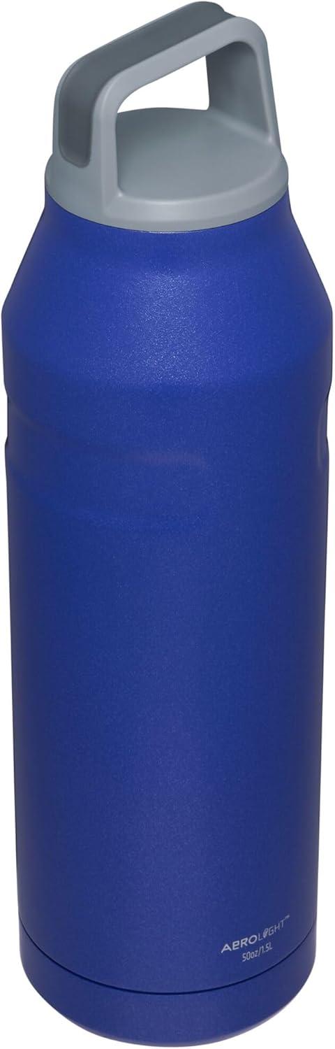 imageStanley IceFlow Cap and Carry Water Bottle Wide Mouth Twist Lid Lightweight ampamp Leakproof for Travel ampamp Sports Insulated Stainless Steel BPAFreeLapis Glimmer