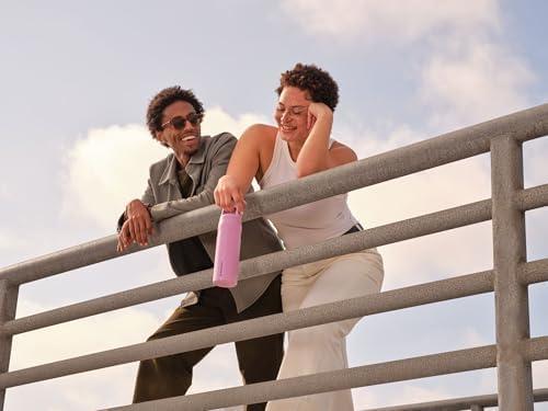 imageStanley IceFlow Cap and Carry Water Bottle Wide Mouth Twist Lid Lightweight ampamp Leakproof for Travel ampamp Sports Insulated Stainless Steel BPAFreeMist