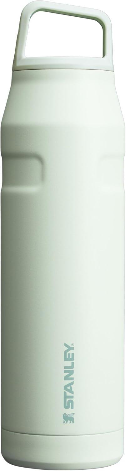 imageStanley IceFlow Cap and Carry Water Bottle Wide Mouth Twist Lid Lightweight ampamp Leakproof for Travel ampamp Sports Insulated Stainless Steel BPAFreeMist