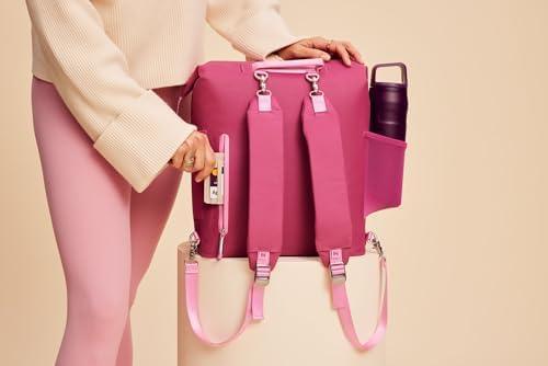 imageStanley IceFlow Cap and Carry Water Bottle Wide Mouth Twist Lid Lightweight ampamp Leakproof for Travel ampamp Sports Insulated Stainless Steel BPAFreePlum