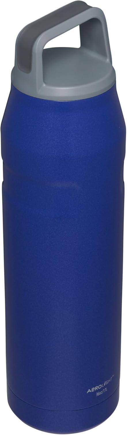 imageStanley IceFlow Cap and Carry Water Bottle Wide Mouth Twist Lid Lightweight ampamp Leakproof for Travel ampamp Sports Insulated Stainless Steel BPAFreeLapis Glimmer