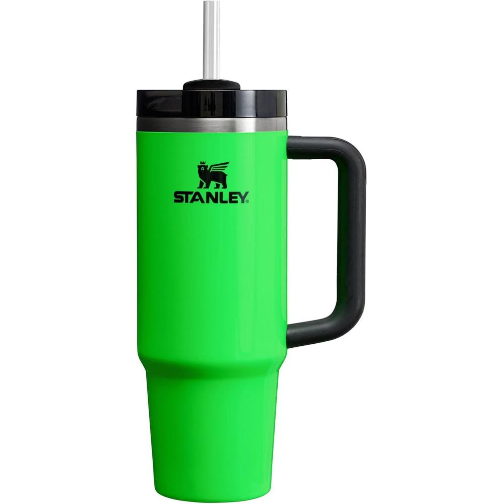 imageSTANLEY Quencher H20 FlowState Stainless SteelNeon Green