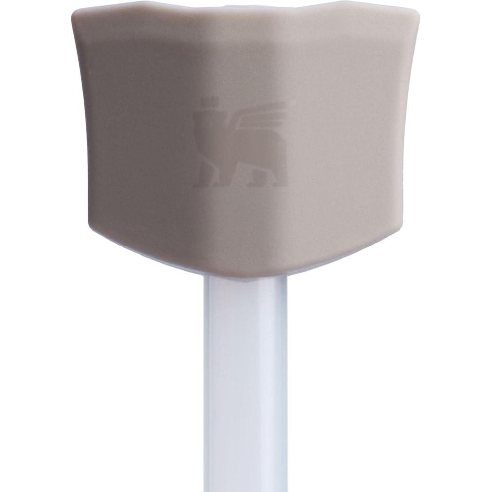 imageSTANLEY Quencher Stay Smooth AntiPucker Straw Topper 2Pack  Ergonomic Sip Through Straw Cap for Tumbler with Handle  Silicone Accessory for Drinking Cup  BPAFreeAsh