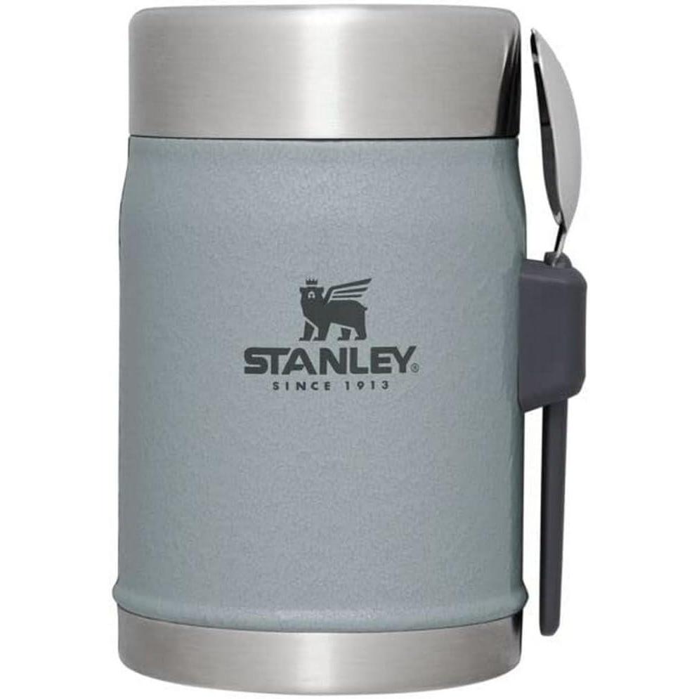 imageSTANLEY Stanley Classic Legendary Classic Food Jar Spork 14ozHammertone Silver