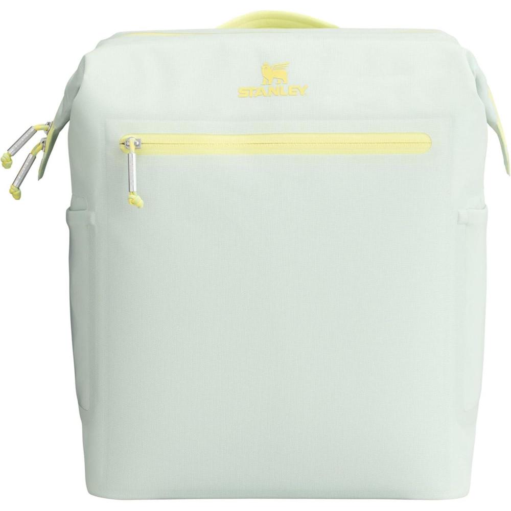 imageStanley All Day Madeleine Backpack Soft Cooler 20 Can Cooler with Handle and Shoulder Straps Insulated Travel Bag with Zipper BPAFreeMist