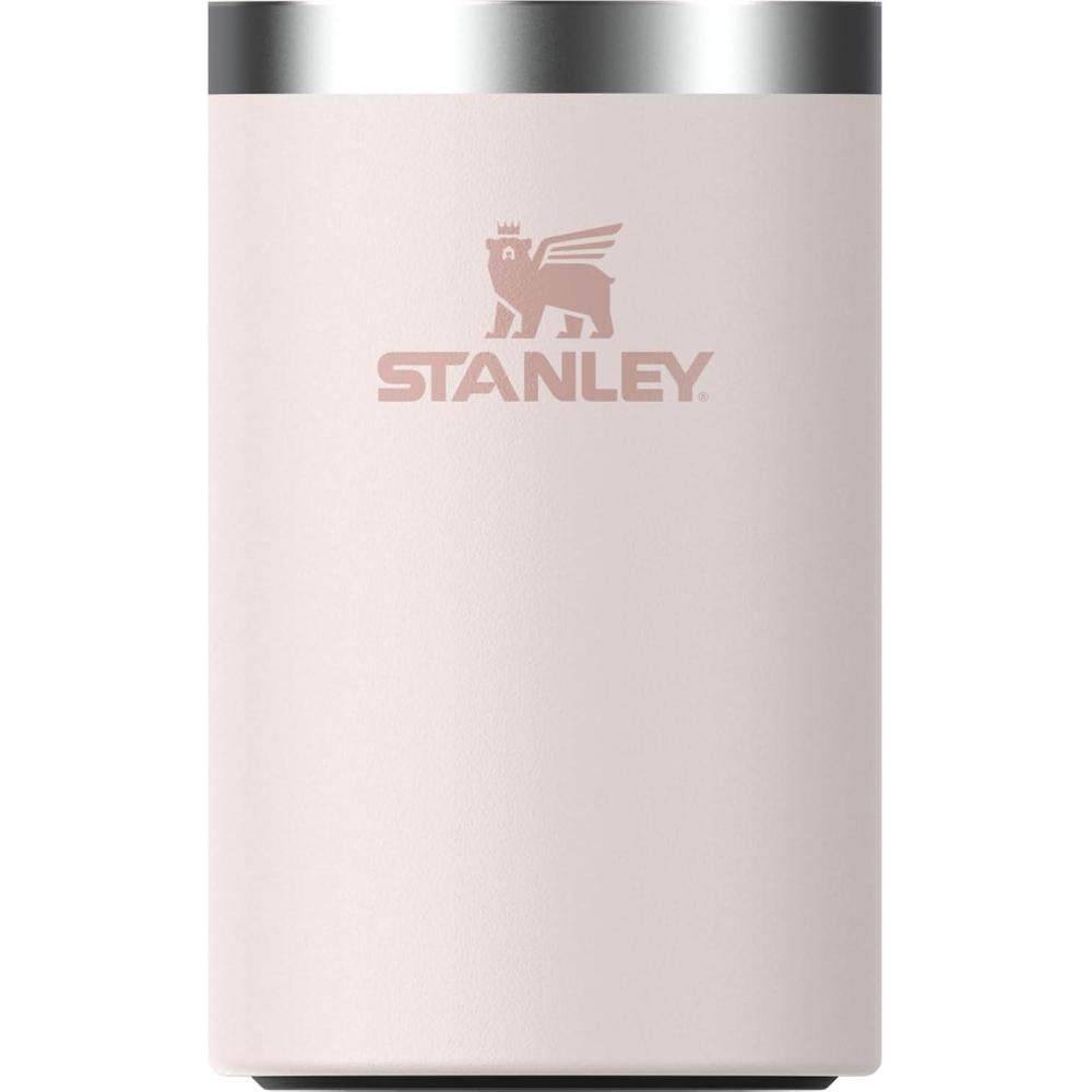imageStanley Everyday Can Cooler Cup  Beer Seltzers Soda and Energy Drinks  Doubles as Tumbler  Insulated Stainless Steel Drink Holder  BPAFreeRose Quartz