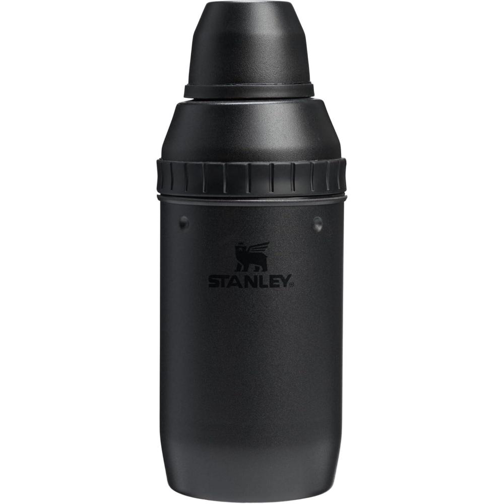 imageStanley Happy Hour Cocktail Shaker Set 20 oz  Bartender Kit for Camping and Travel  Cocktail Drink Mixing Set with 2 Cups  Insulated Stainless Steel  BPAFree  Black 20Black 20