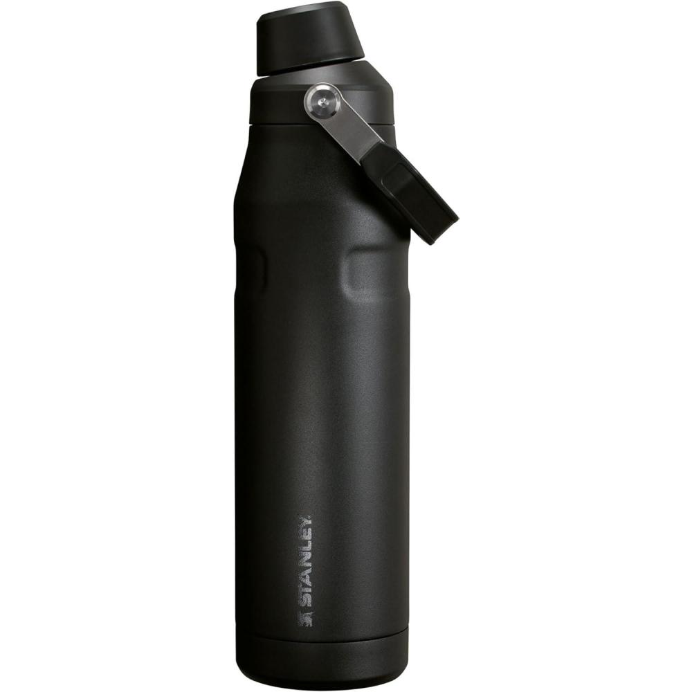 imageStanley IceFlow Fast Flow Water Bottle 36 oz  Angled Spout Lid  Lightweight and Leakproof for Travel and Sports  Insulated Stainless Steel  BPAFree  Black 20