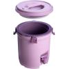 STANLEY Adventure Fast Flow Water Jug 2 Gallon Leakproof Ice Water Dispenser Insulated Beverage Cooler Easy Pour Spigot and Latched Foam Lid BPA-Free(Lilac)