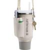 STANLEY All Day Quencher Carry All for 40 oz Tumbler with Handle | Crossbody Bag with Phone Holder Pocket, Card Sleeve & Detachable Strap | Water Bottle Carrier Bag | BPA-Free |(Cream)