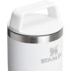 STANLEY Cafe To Go Travel Mug 20 oz | Leakproof Two-Part Drink Through Lid | Tumbler Cup for Coffee, Tea and Drinks | Insulated Stainless Steel Coffee Mug | BPA-Free | Rose Quartz(Frost)