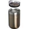 STANLEY Everyday Camp Cup 12 oz | Drink Through Lid | Cup for Coffee, Tea and Drinks | Insulated Stainless Steel | BPA-Free | Black 2.0(Gunmetal Shine)