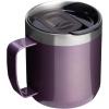 STANLEY Everyday Camp Mug | Drink Through Lid | Cup for Coffee, Tea and Drinks | Insulated Stainless Steel Coffee Mug | BPA-Free(Wisteria Shine)