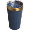 STANLEY Everyday Tumbler 16 oz | Press Fit Drink Through Lid | Beverage, Coffee, and Cocktail Cup | Insulated Stainless Steel Wine Glass | BPA-Free | Twilight Gold PVD(Twilight Gold)