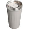 STANLEY Everyday Tumbler 16 oz | Press Fit Drink Through Lid | Beverage, Coffee, and Cocktail Cup | Insulated Stainless Steel Wine Glass | BPA-Free | Twilight Gold PVD(Ash)