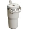 STANLEY IceFlow 2.0 Flip Straw Tumbler with Handle 30 oz | Twist On Lid and Flip Up Straw | Leak Resistant Water Bottle | Insulated Stainless Steel | BPA-Free | Hydrangea(Ash)