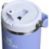 STANLEY IceFlow 2.0 Flip Straw Tumbler with Handle 30 oz | Twist On Lid and Flip Up Straw | Leak Resistant Water Bottle | Insulated Stainless Steel | BPA-Free | Hydrangea(Hydrangea)