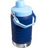STANLEY IceFlow Fast Flow Jug with Handle 40 oz | Twist On Angled Spout Lid | Leakproof for Travel and Sports | Insulated Stainless Steel | BPA-Free | Polar(Lapis)