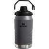 STANLEY IceFlow Fast Flow Jug with Handle 40 oz | Twist On Angled Spout Lid | Leakproof for Travel and Sports | Insulated Stainless Steel | BPA-Free | Polar(Charcoal)