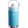 STANLEY IceFlow Fast Flow Jug with Handle 40 oz | Twist On Angled Spout Lid | Leakproof for Travel and Sports | Insulated Stainless Steel | BPA-Free | Polar(Pool)
