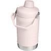 STANLEY IceFlow Fast Flow Jug with Handle 40 oz | Twist On Angled Spout Lid | Leakproof for Travel and Sports | Insulated Stainless Steel | BPA-Free | Polar(Rose Quartz 2.0)