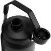 STANLEY IceFlow Fast Flow Jug with Handle 40 oz | Twist On Angled Spout Lid | Leakproof for Travel and Sports | Insulated Stainless Steel | BPA-Free | Polar(Black)