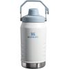 STANLEY IceFlow Fast Flow Jug with Handle 40 oz | Twist On Angled Spout Lid | Leakproof for Travel and Sports | Insulated Stainless Steel | BPA-Free | Polar(Fog)