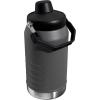 STANLEY IceFlow Fast Flow Jug with Handle 40 oz | Twist On Angled Spout Lid | Leakproof for Travel and Sports | Insulated Stainless Steel | BPA-Free | Polar(Charcoal)