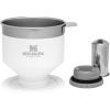 STANLEY Perfect Brew Pour Over | Manual Single Cup Coffee Maker | Drip Coffee Maker with Reusable Filter | Easy Clean Stainless Steel | BPA-Free | Hammertone Green(Polar)