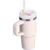 STANLEY Quencher H2.0 Tumbler with Handle and Straw 30 oz | Flowstate 3-Position Lid | Cup Holder Compatible for Travel | Insulated Stainless Steel Cup | BPA-Free | Rose Quartz 2.0(Rose Quartz 2.0)