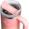 STANLEY Quencher H2.0 Tumbler with Handle and Straw 30 oz | Flowstate 3-Position Lid | Cup Holder Compatible for Travel | Insulated Stainless Steel Cup | BPA-Free | Rose Quartz 2.0(Pink Mesa Sunset)