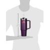 STANLEY Quencher H2.0 Tumbler with Handle and Straw 30 oz | Flowstate 3-Position Lid | Cup Holder Compatible for Travel | Insulated Stainless Steel Cup | BPA-Free | Rose Quartz 2.0(Plum)
