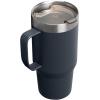 STANLEY The Everyday Suburban Mug | 16 oz | Drink Through Lid | Cup for Coffee, Tea and Drinks | Insulated Stainless Steel Coffee Mug | BPA-Free | Rose Quartz(Twilight)