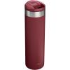 Stanley AeroLight Transit Bottle 20 oz | Locking Drink Through Lid | Leak Resistant Water Bottle or Coffee Travel Mug | Lightweight Insulated Stainless Steel | BPA-Free | Rose Quartz(Cranberry)