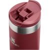 Stanley AeroLight Transit Bottle 20 oz | Locking Drink Through Lid | Leak Resistant Water Bottle or Coffee Travel Mug | Lightweight Insulated Stainless Steel | BPA-Free | Rose Quartz(Cranberry)
