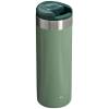 Stanley AeroLight Transit Bottle 20 oz | Locking Drink Through Lid | Leak Resistant Water Bottle or Coffee Travel Mug | Lightweight Insulated Stainless Steel | BPA-Free | Rose Quartz(Hammertone Green)