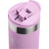 Stanley AeroLight Transit Bottle 20 oz | Locking Drink Through Lid | Leak Resistant Water Bottle or Coffee Travel Mug | Lightweight Insulated Stainless Steel | BPA-Free | Rose Quartz(Lilac)