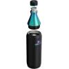 Stanley All Day Slim Bottle 20 oz | Twist On Lid with Leakproof Seal | Slim Design for Travel & Gym | Insulated Stainless Steel | BPA-Free | Black(Black Chroma)
