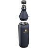 Stanley All Day Slim Bottle 20 oz | Twist On Lid with Leakproof Seal | Slim Design for Travel & Gym | Insulated Stainless Steel | BPA-Free | Black(Twilight Gloss)